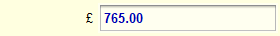 Transaction Value Field